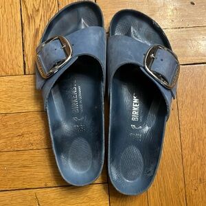 Birkenstock Big Buckle Sandal size Women’s 40 (9-10), used good condition